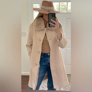 Vintage Kristin Blake Dusty Rose Fur Coat (Size 12)